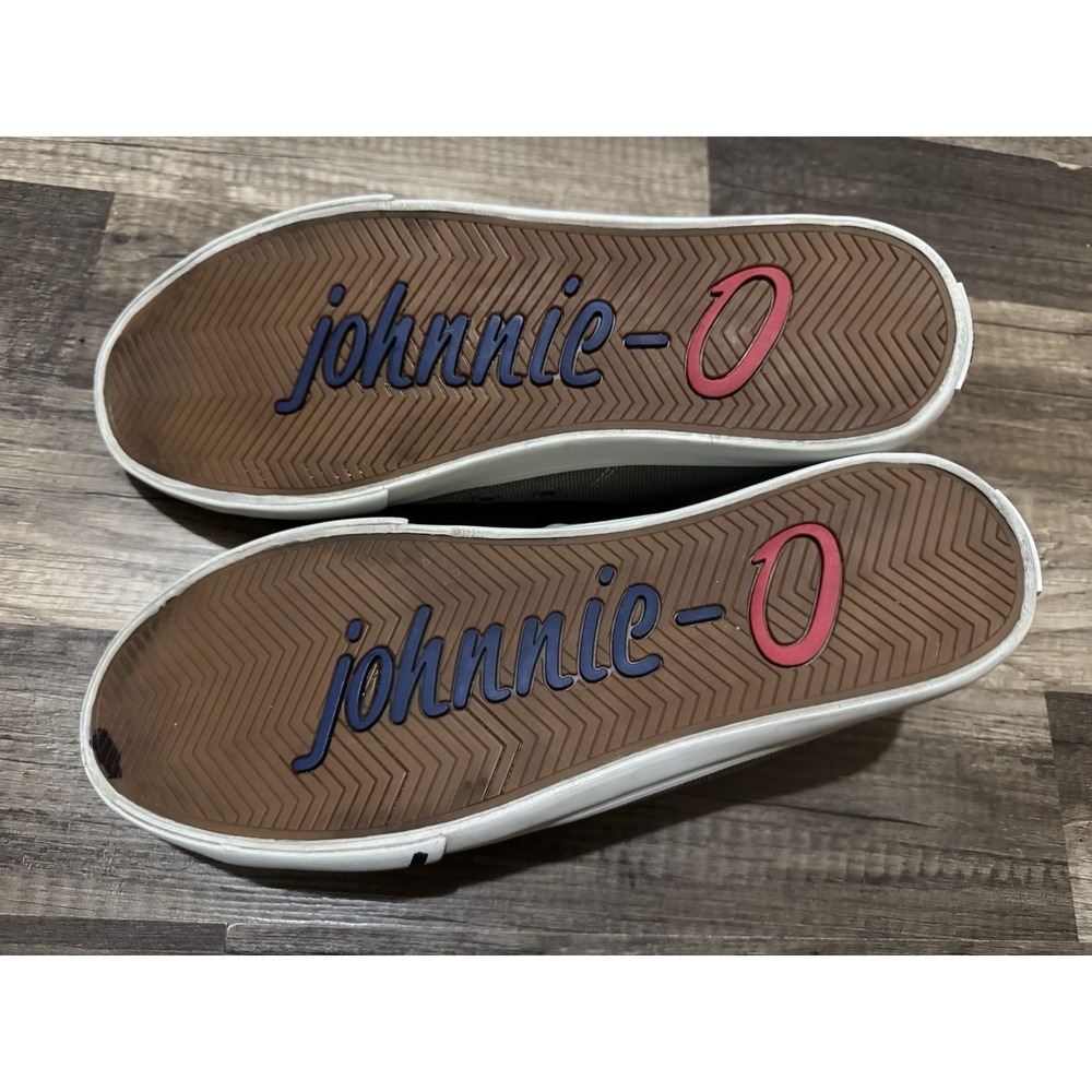 Johnnie-O Sail Away Men's Size 11 M Gray US Shoes Boating Sneaker Stretch Laces‎ - Picture 13 of 13